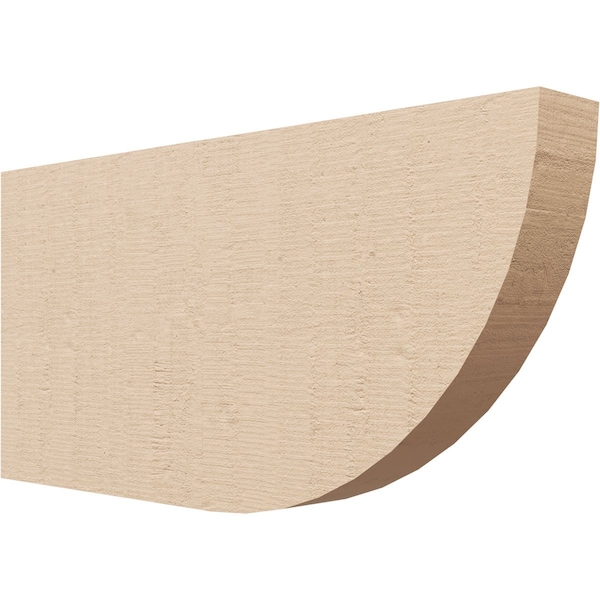 Ekena Millwork 2in. W x 8in. H x 16in. L Durham Woodgrain TimberThane Rafter Tail, Primed Tan RFTUR02X08X16DURRCPR - main